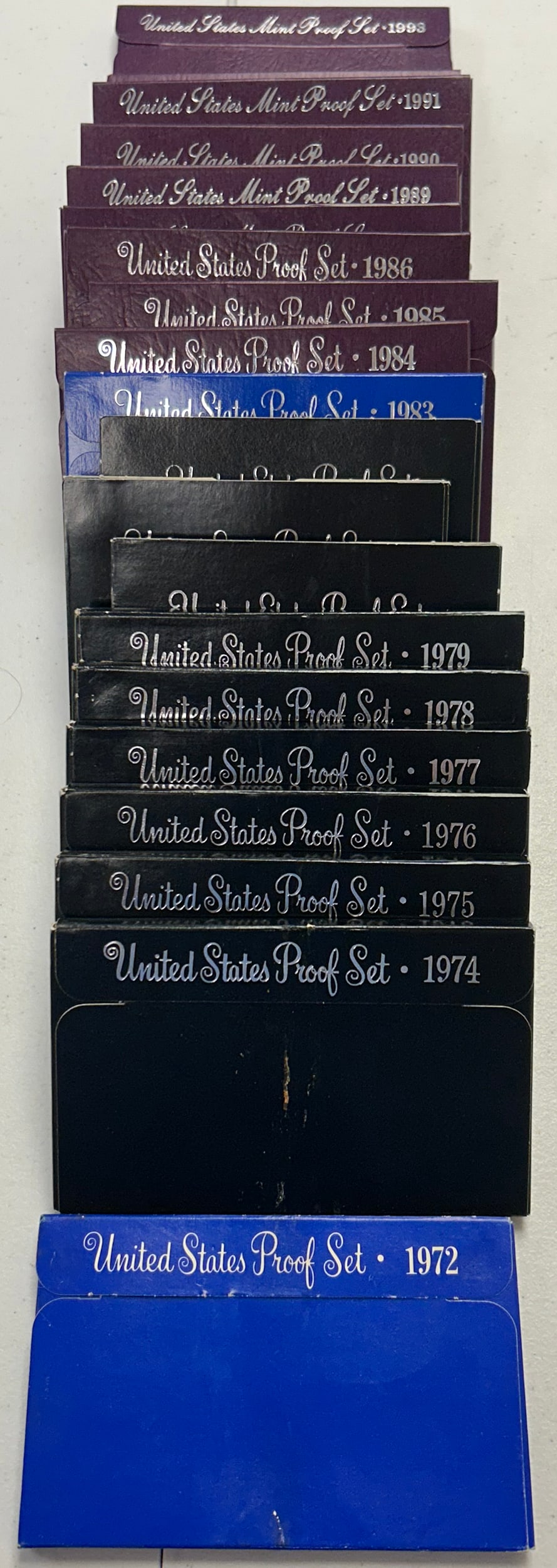 19 Piece Proof Set Lot (1 of 1)
