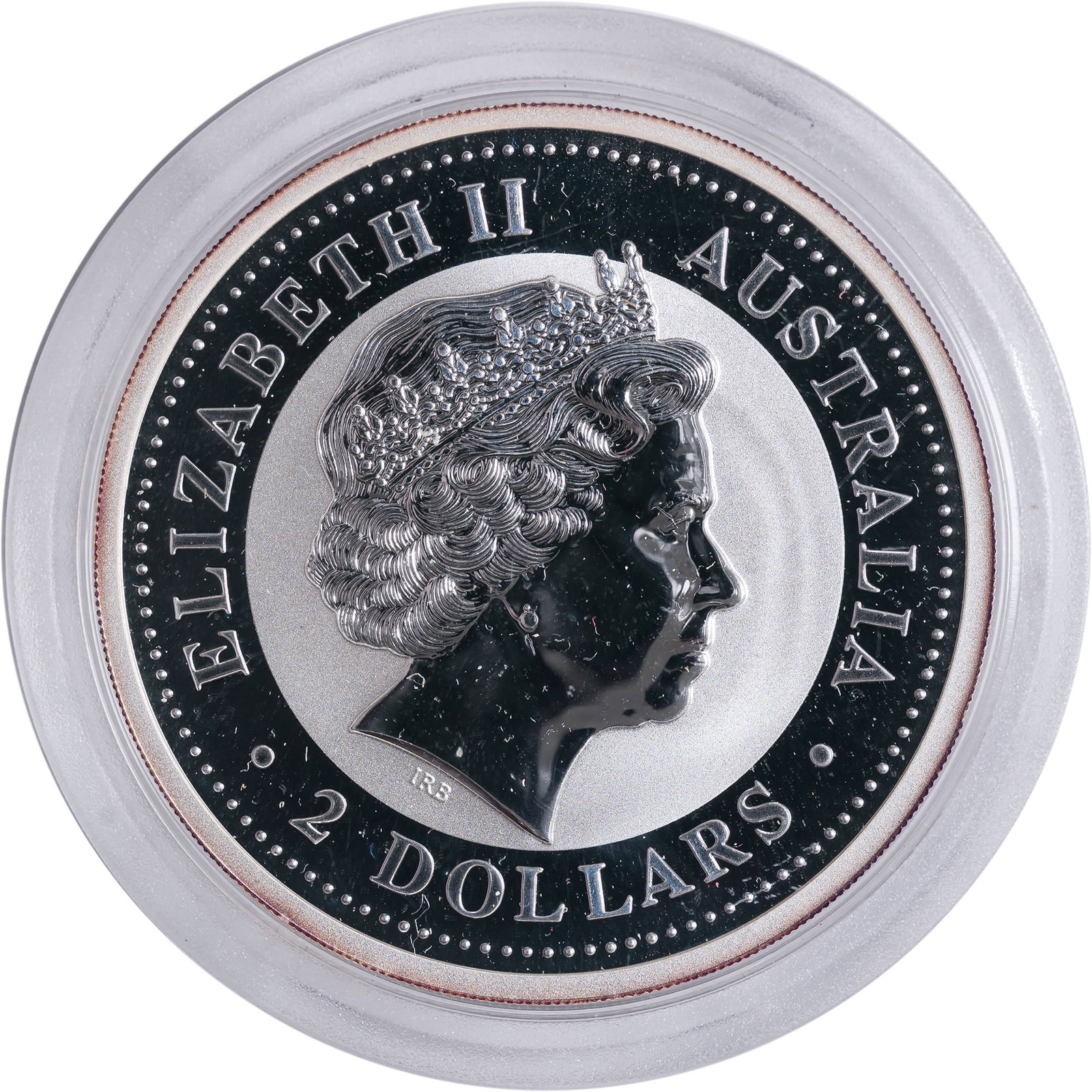Australia. Gem 2007 Year Of The Pig 2 Oz Silver - 2