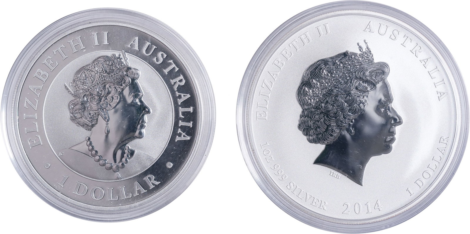 Australia. Pair Of Gem 1 Oz Silver Horses - 2