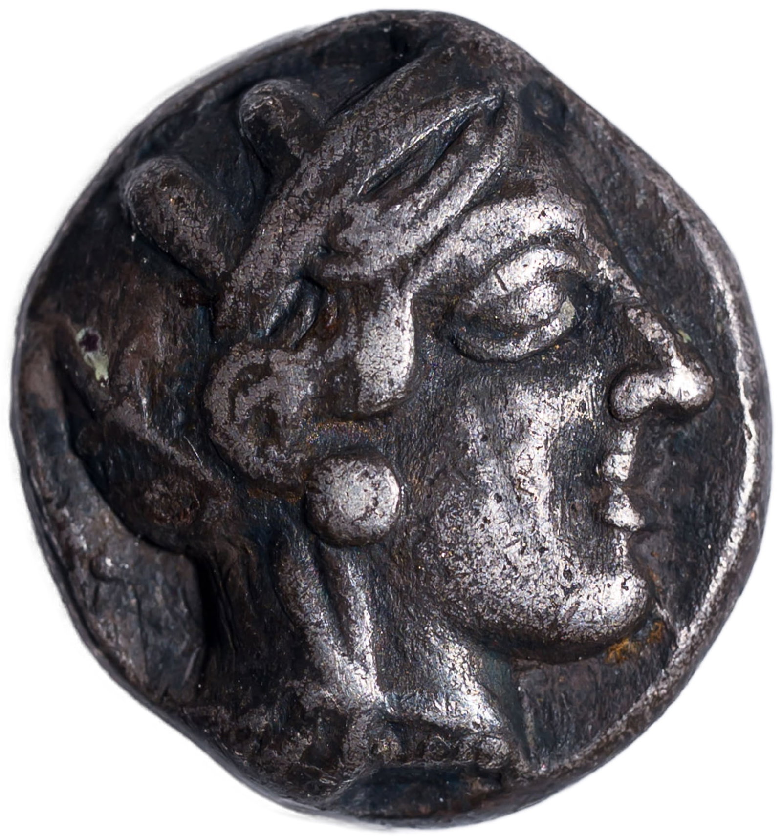 Greece. Attica. EF-40 Silver Drachm - 2