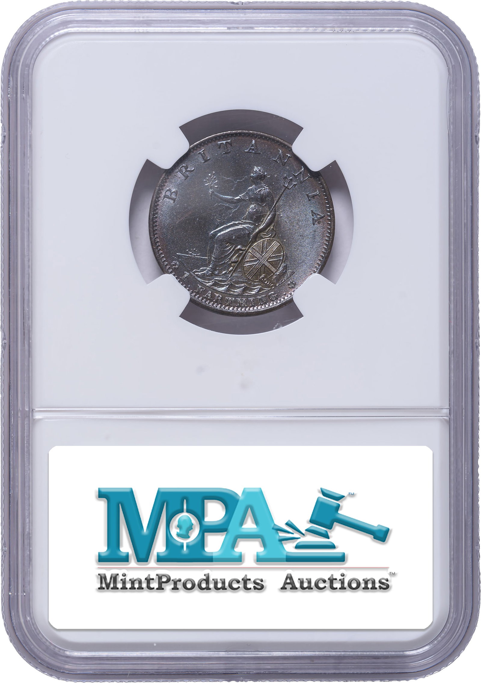 Great Britain. NGC MS-62 BN 1799 Farthing - 2