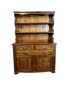 Pine 2 Piece Hutch (1 of 5)