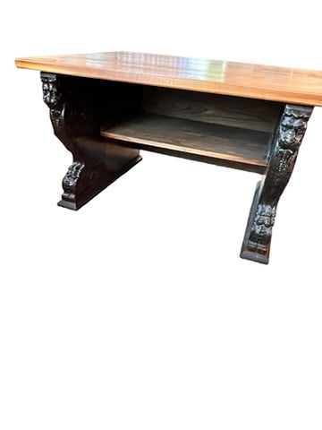ENGLISH 18TH CENTURY REPURPOSED DESK WORKTABLE (1 of 11)