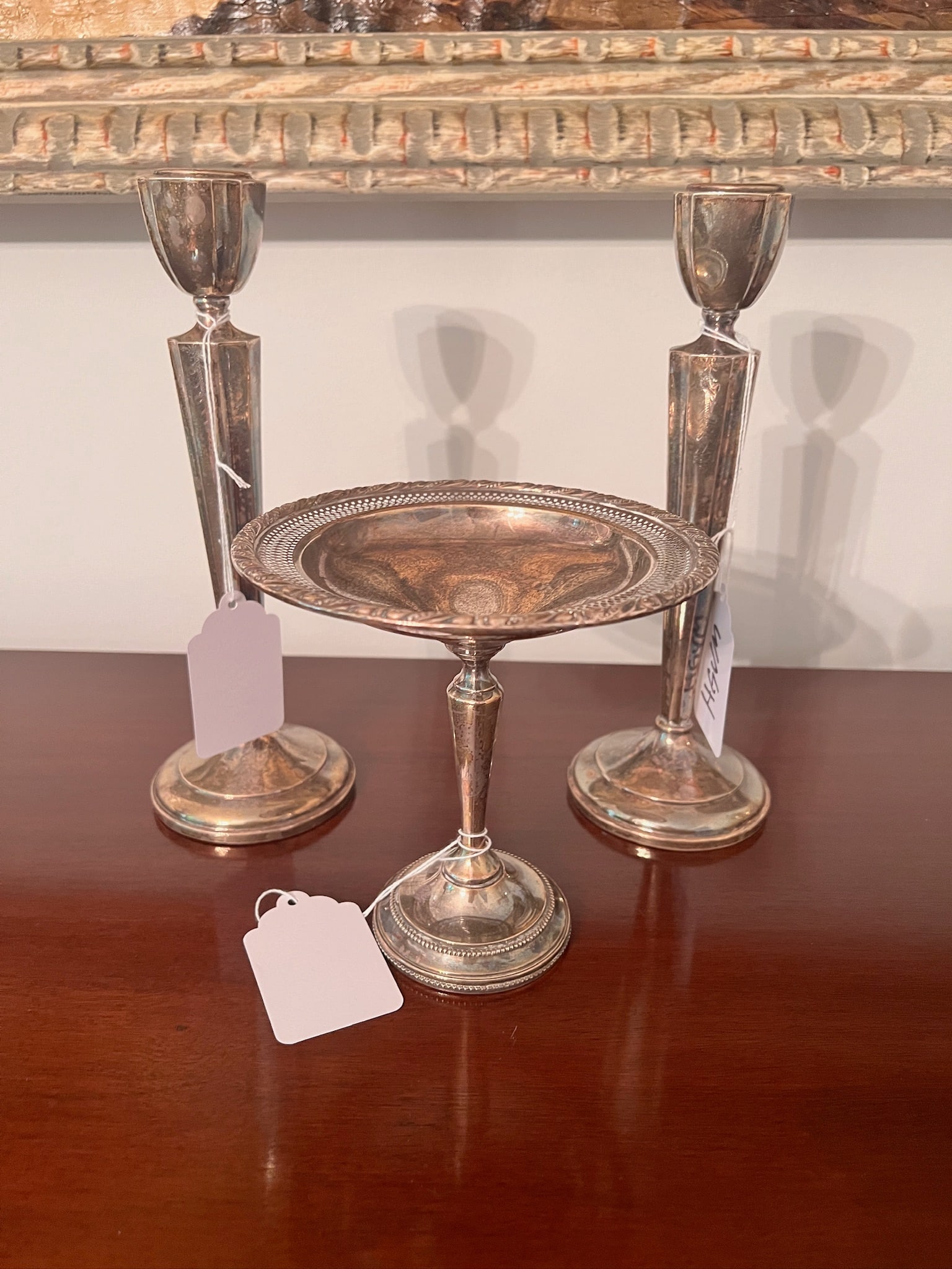 Sterling Silver Lot Weighted 3 Pcs (1 of 9)