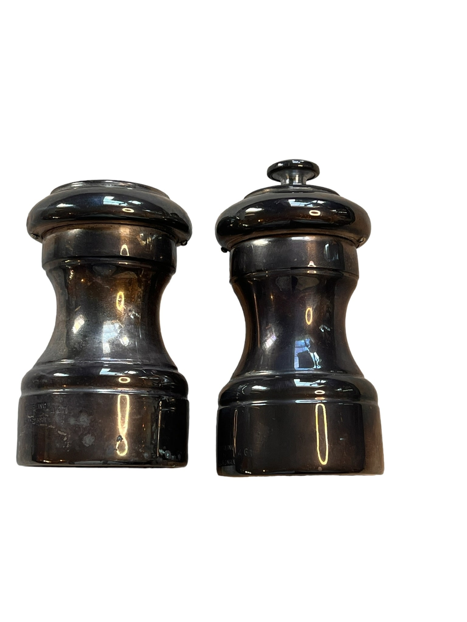 Boardman Sterling Silver Weighted Saltshaker Pepper Mill (1 of 6)