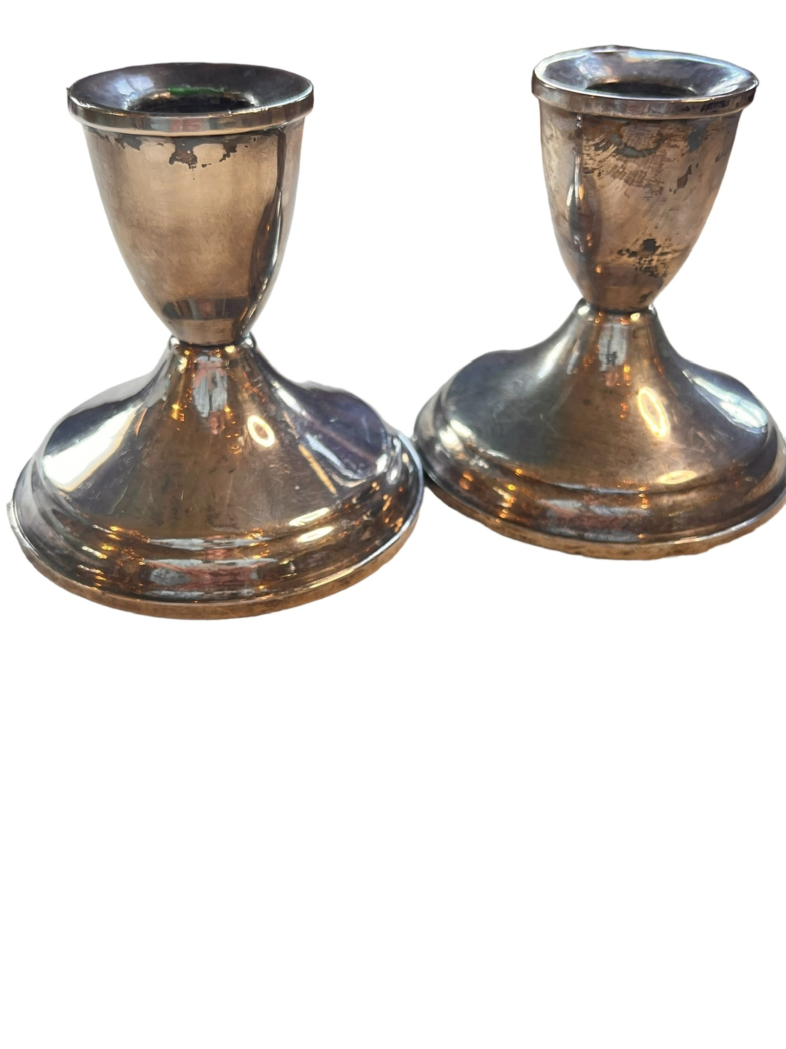 Pair of Sterling Silver Duchin Creation Candle Sticks (1 of 5)
