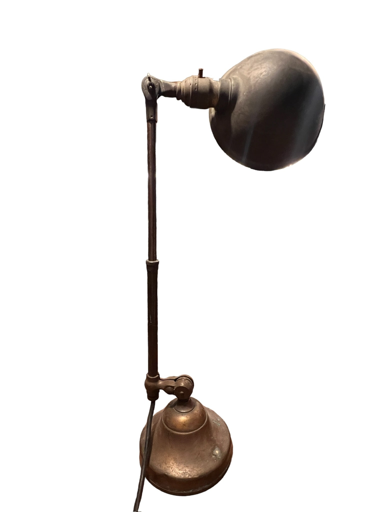 Vintage OC White Factory Work Lamp (1 of 11)