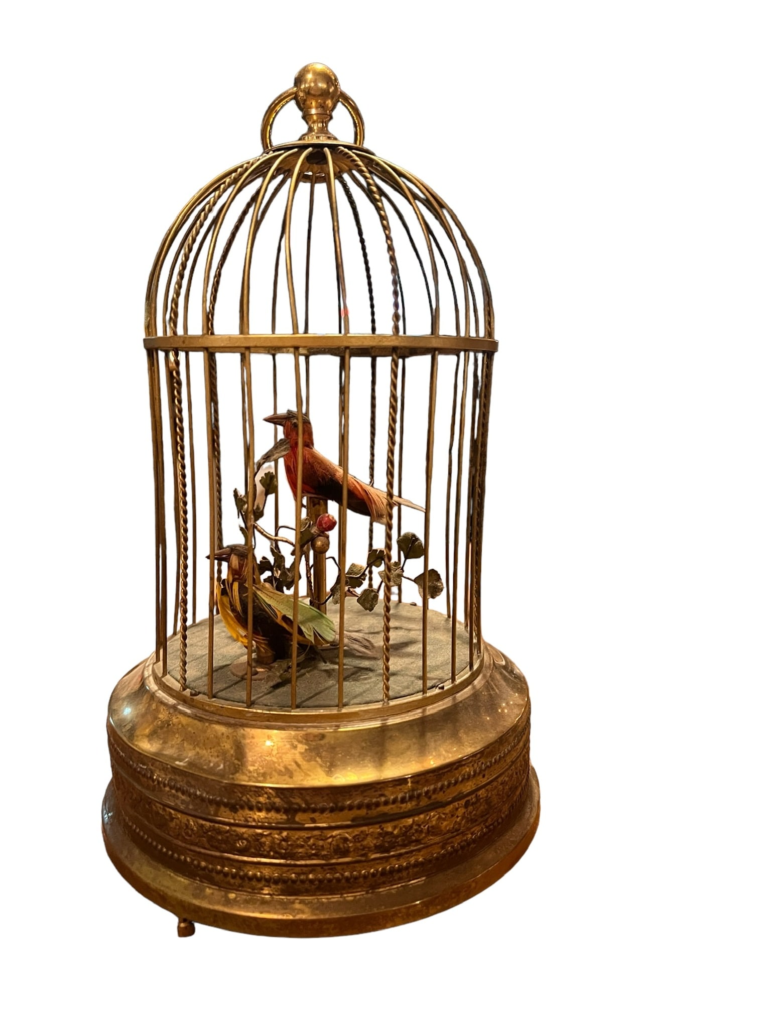 Antique Brass Bird Automaton (1 of 10)