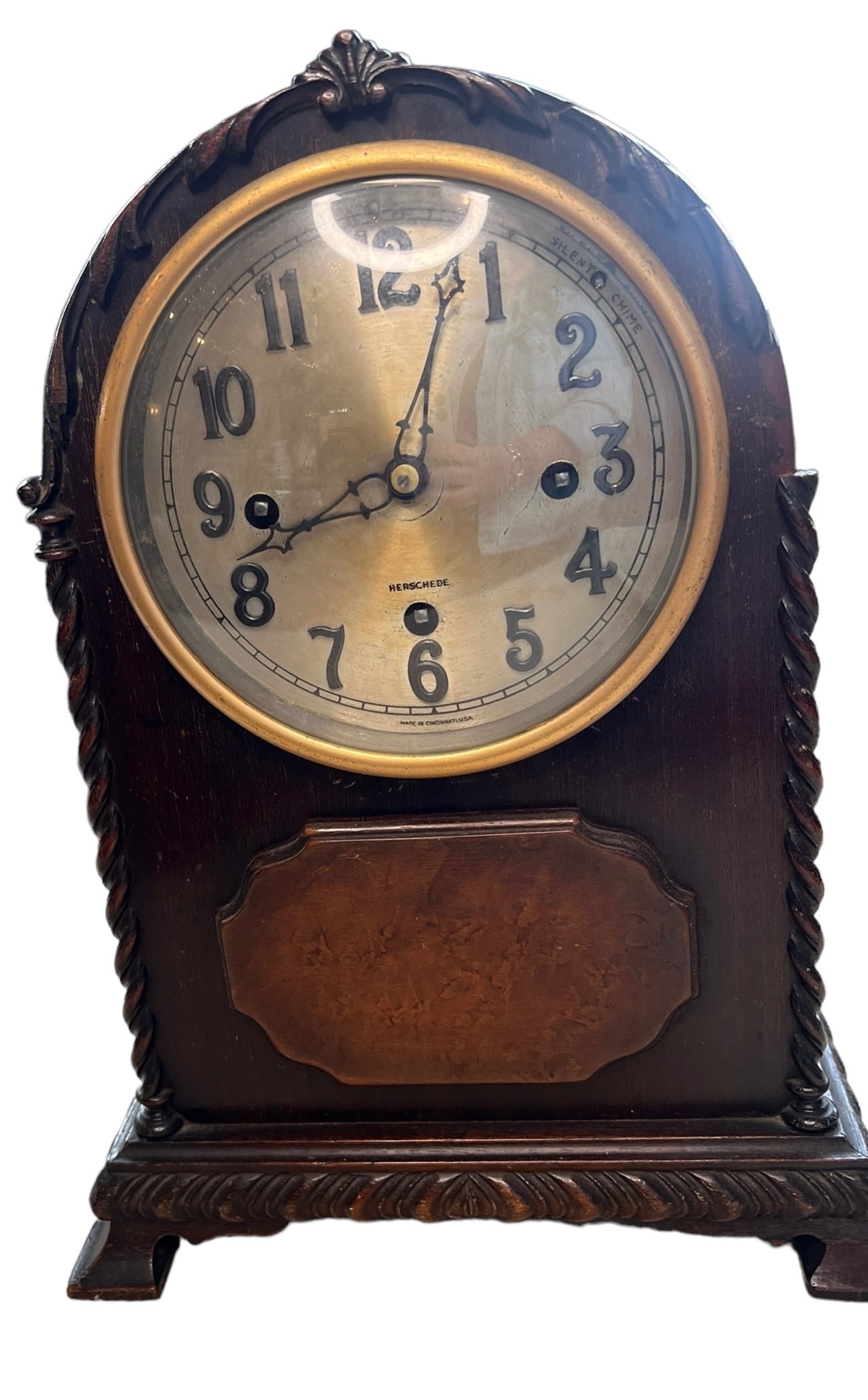 Antique 1930s Herschede Clock (1 of 13)