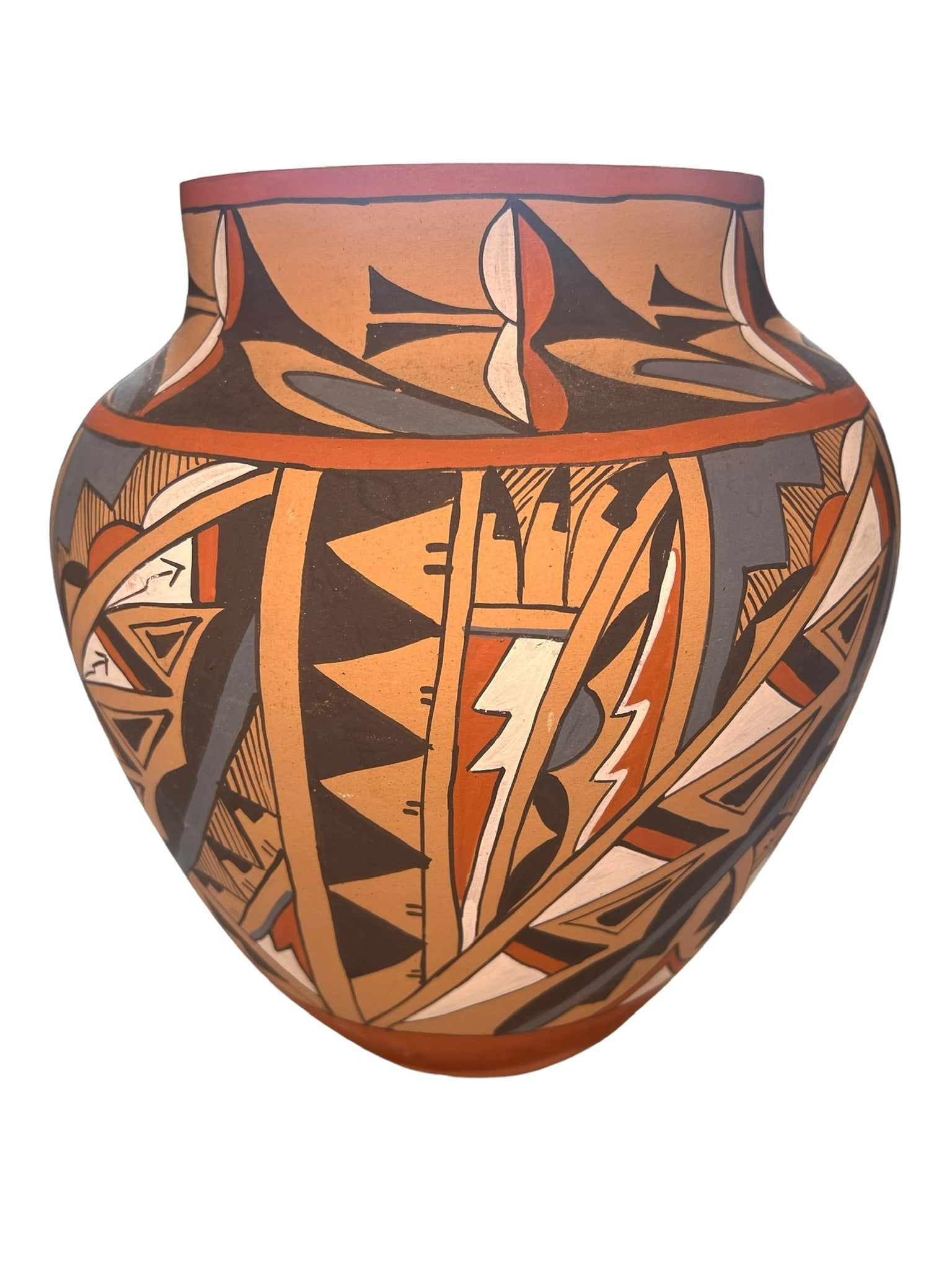 Chinana Jemez Pottery Vase Seed Pot Pueblo (1 of 8)