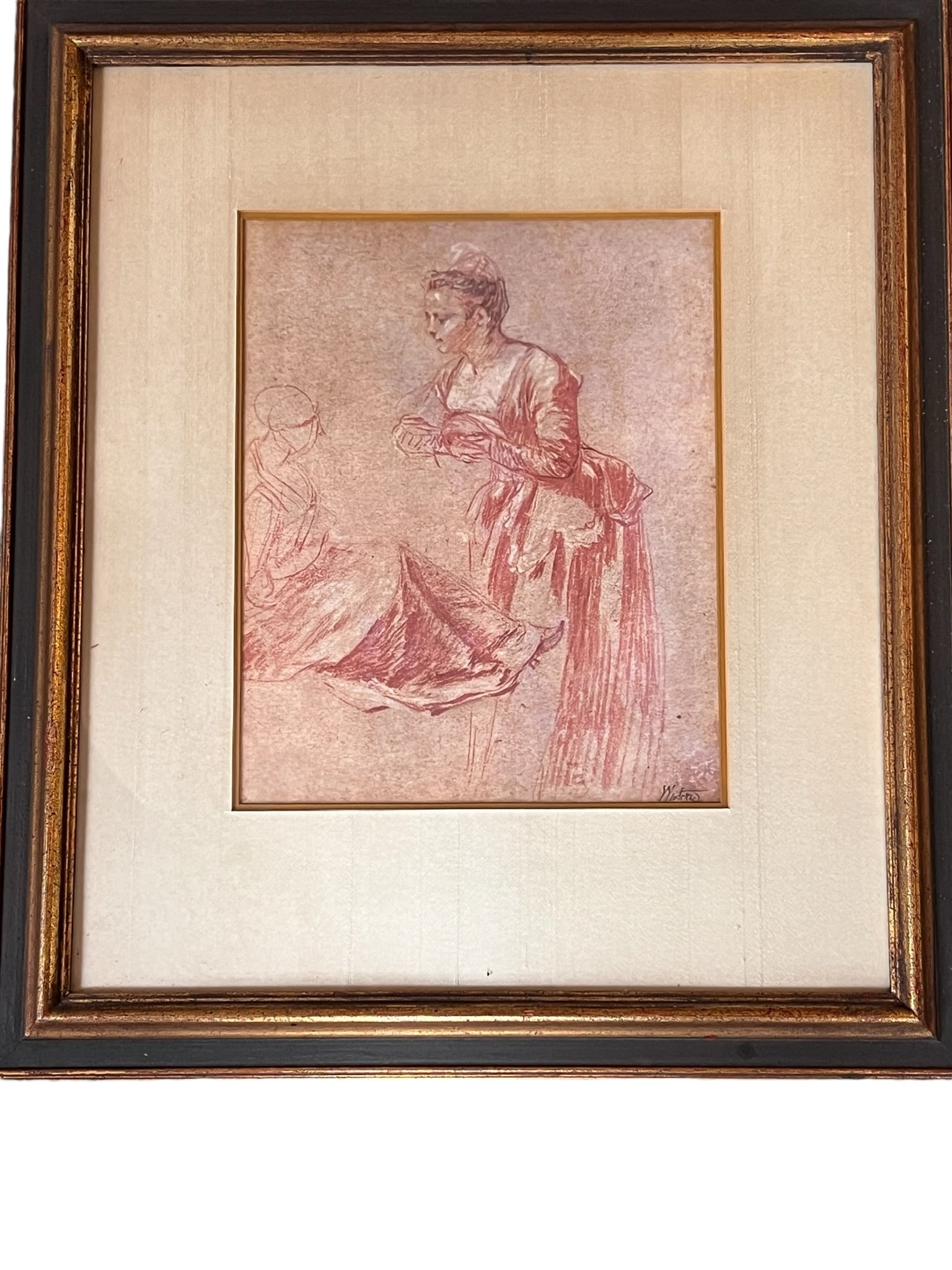 Art Old Masters Post Impressionists Jean Antoine Watteau Print (1 of 6)