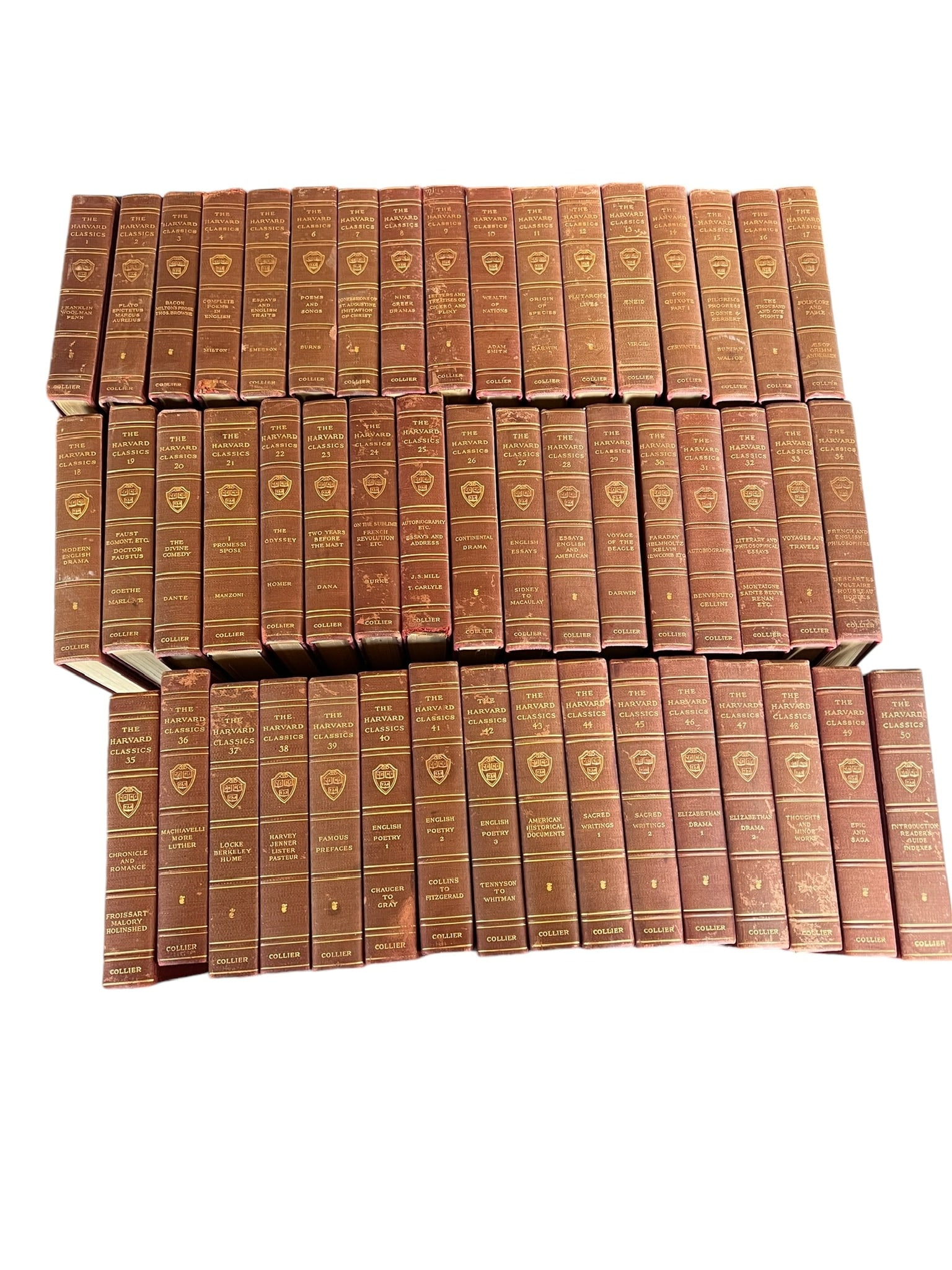 50 Volume Set of Harvard Classics Books (1 of 6)