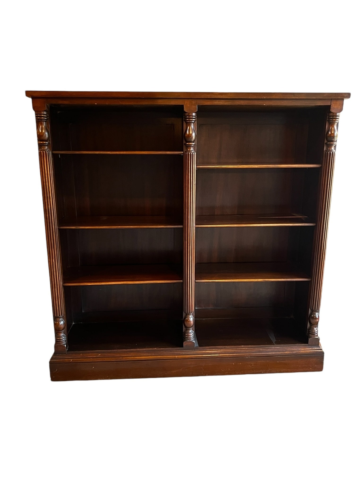 Mahogany Bookcase 2 Shelf Sections (1 of 8)