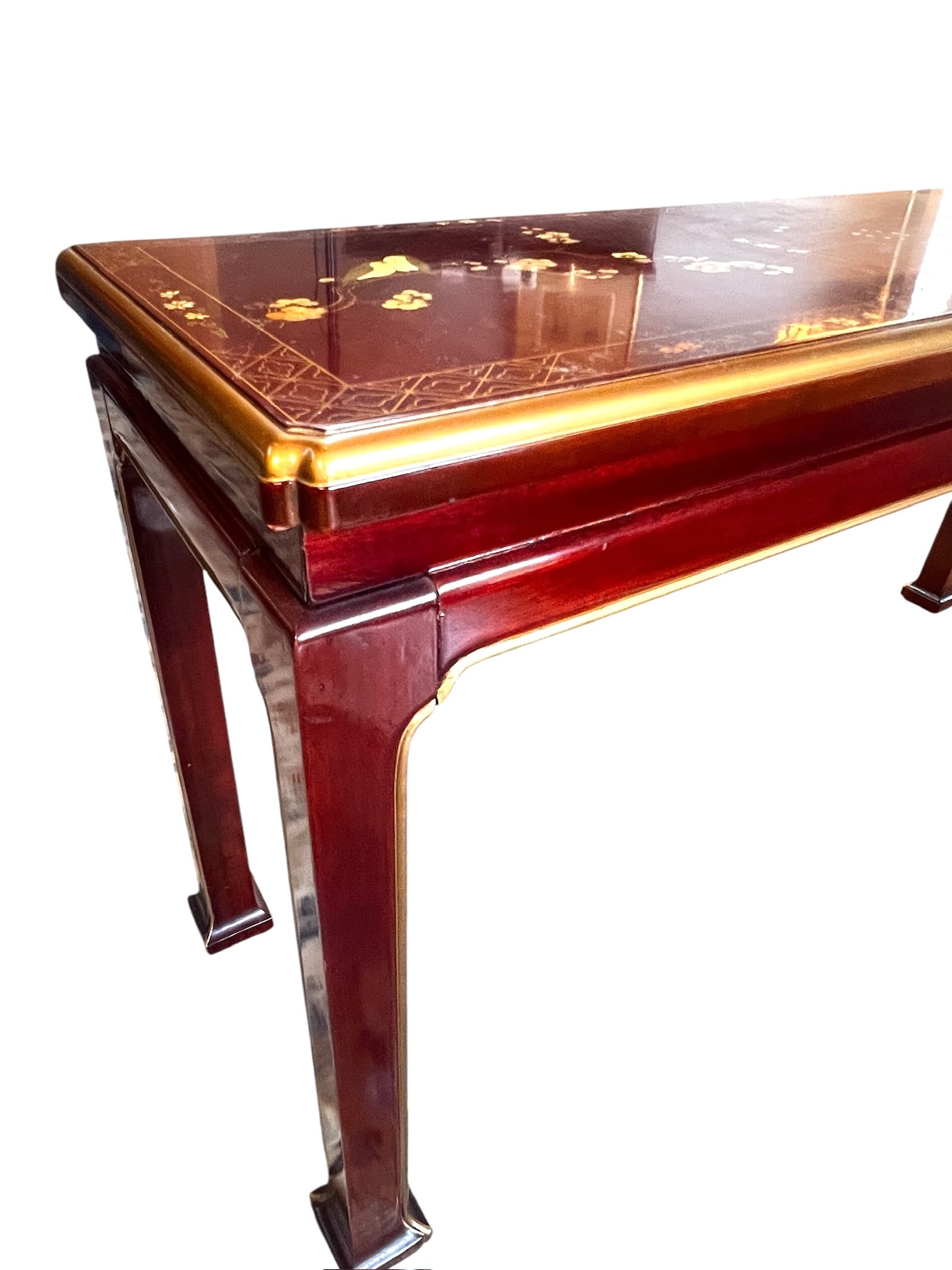 Chinoiserie Rosewood Abalone Inlay Sofa Table (1 of 12)