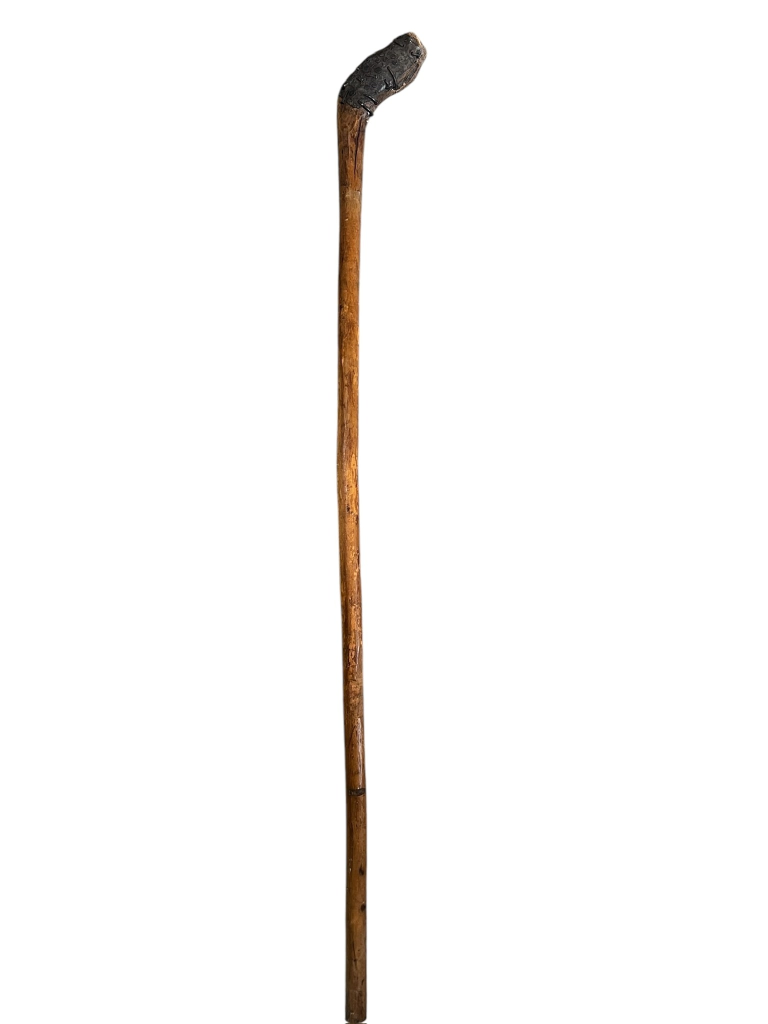 Hand Made Wood and Metal Walking Stick Shillelagh (1 of 9)