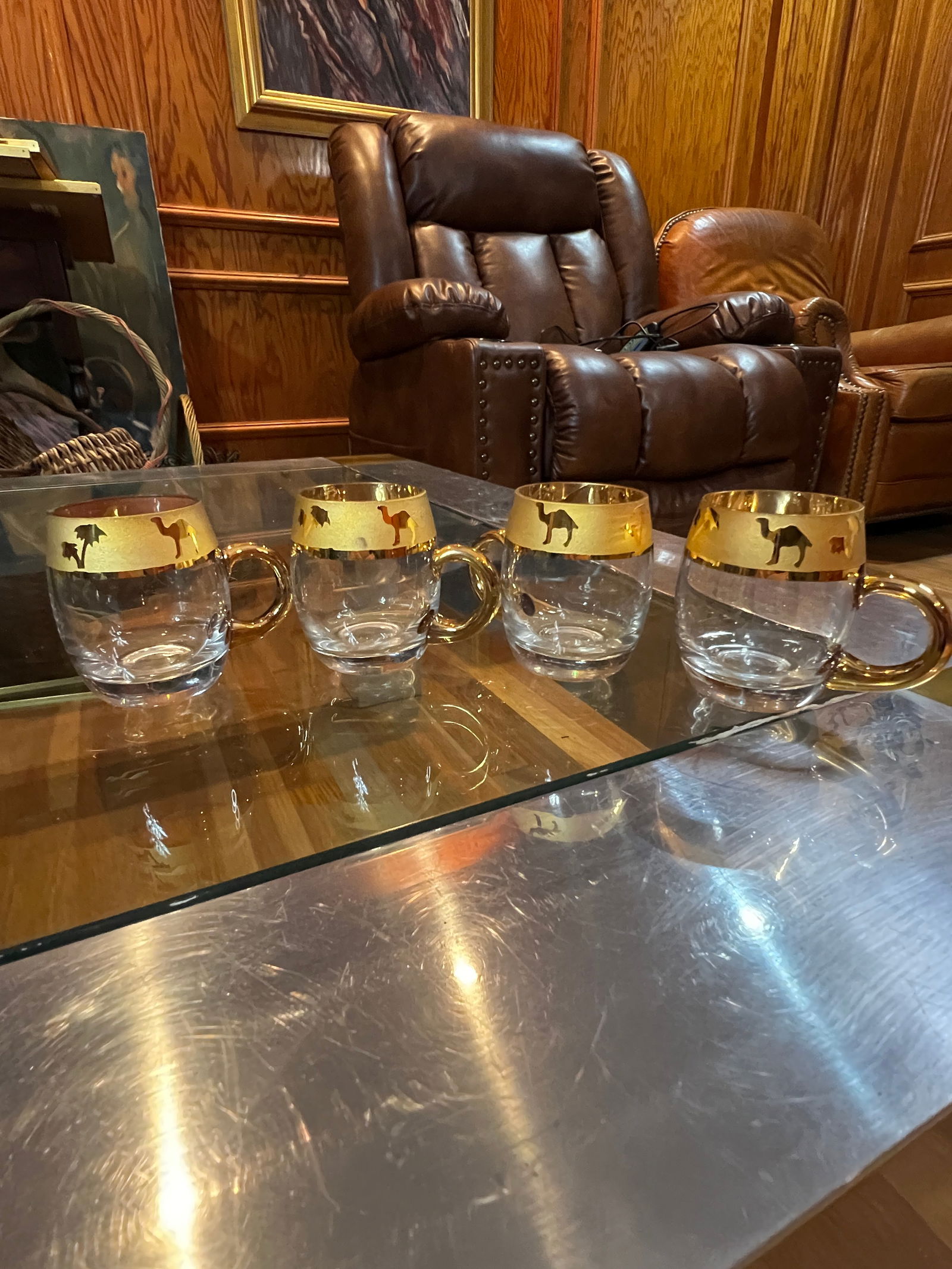 Lot of 4 Turkish Coffee Cups (1 of 6)