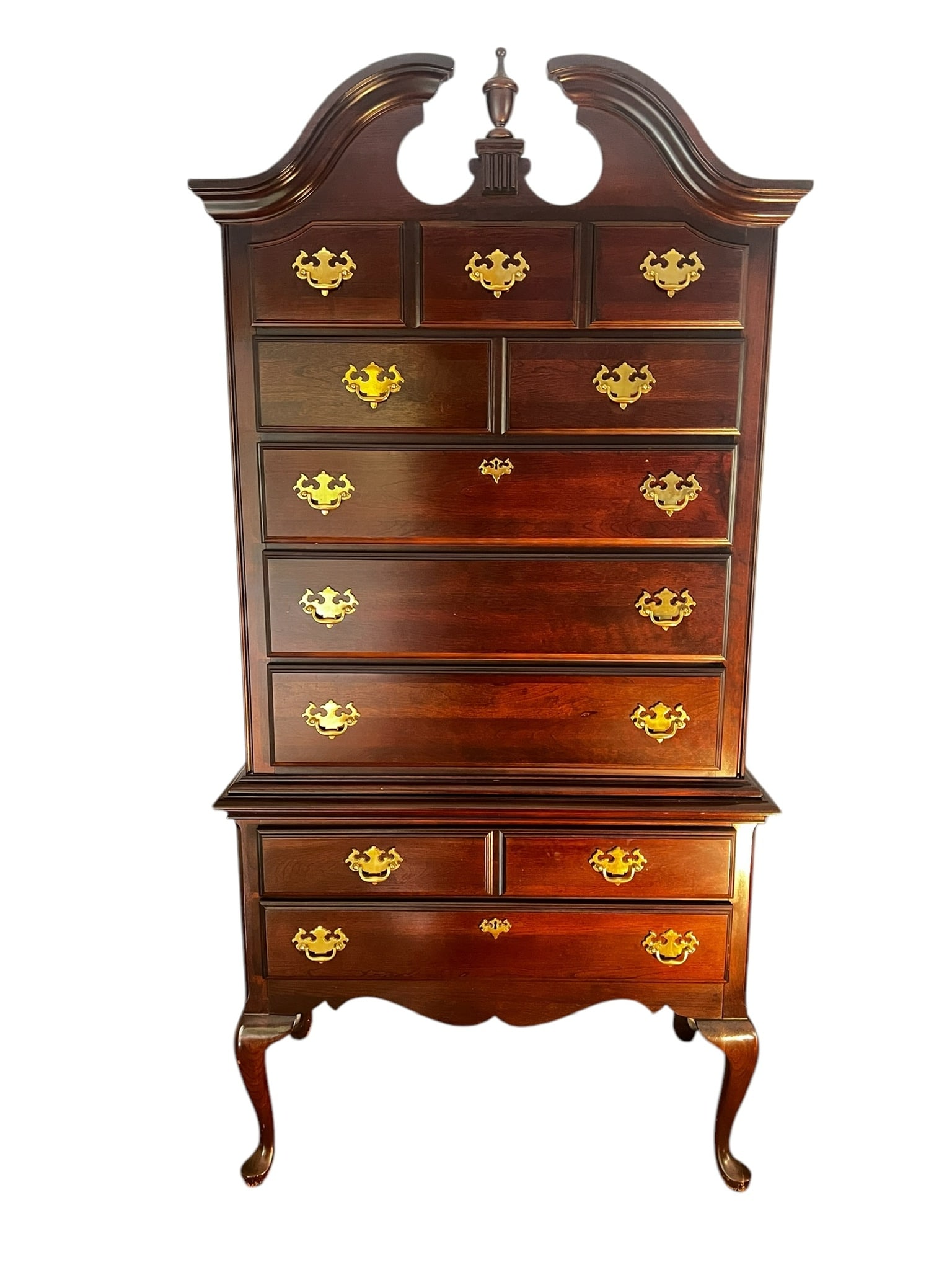 Vintage Mahogany Tall-Boy Dresser by Kincaid (1 of 7)