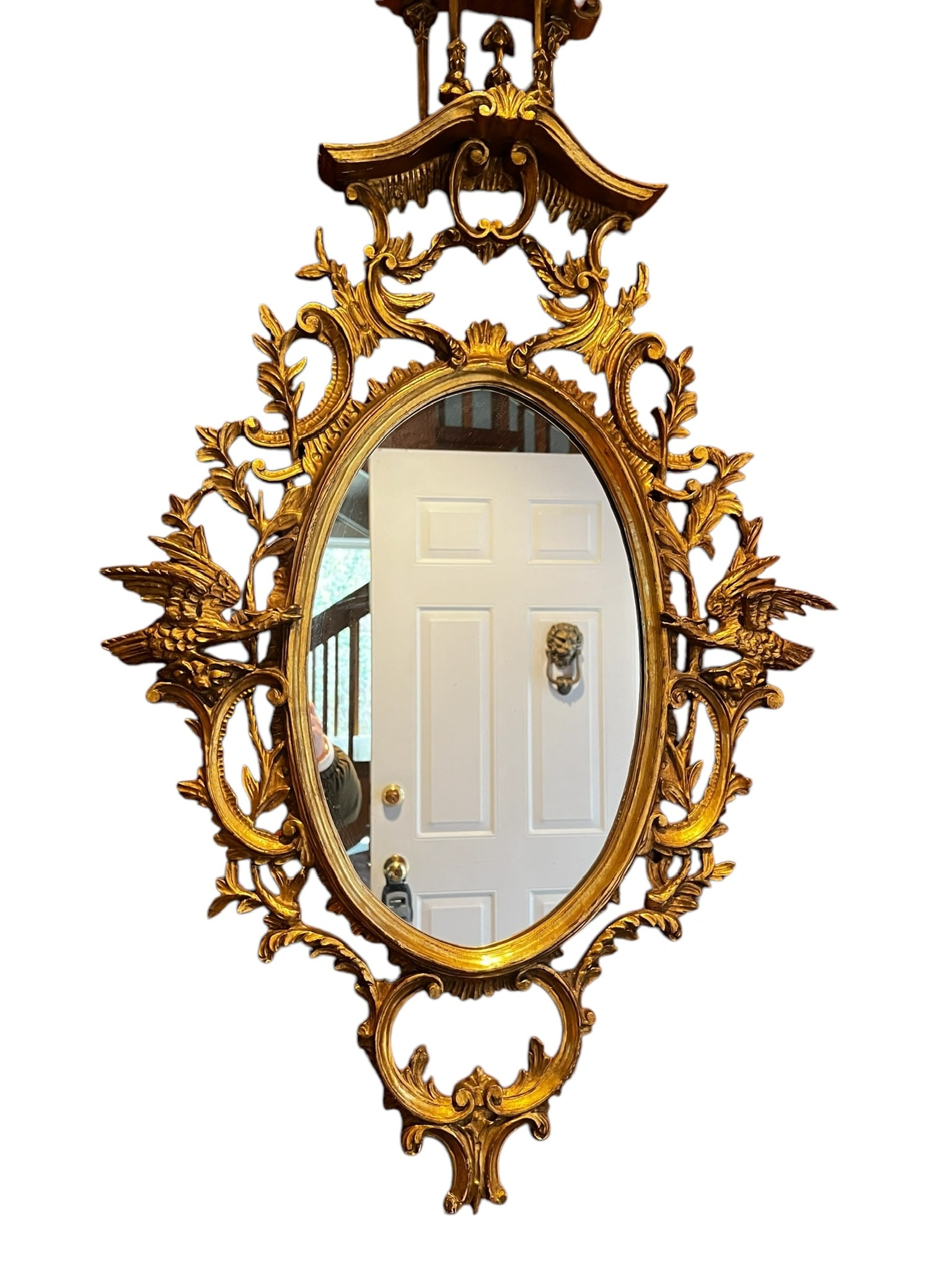 Large Italian Rococo Style Mirror (1 of 13)