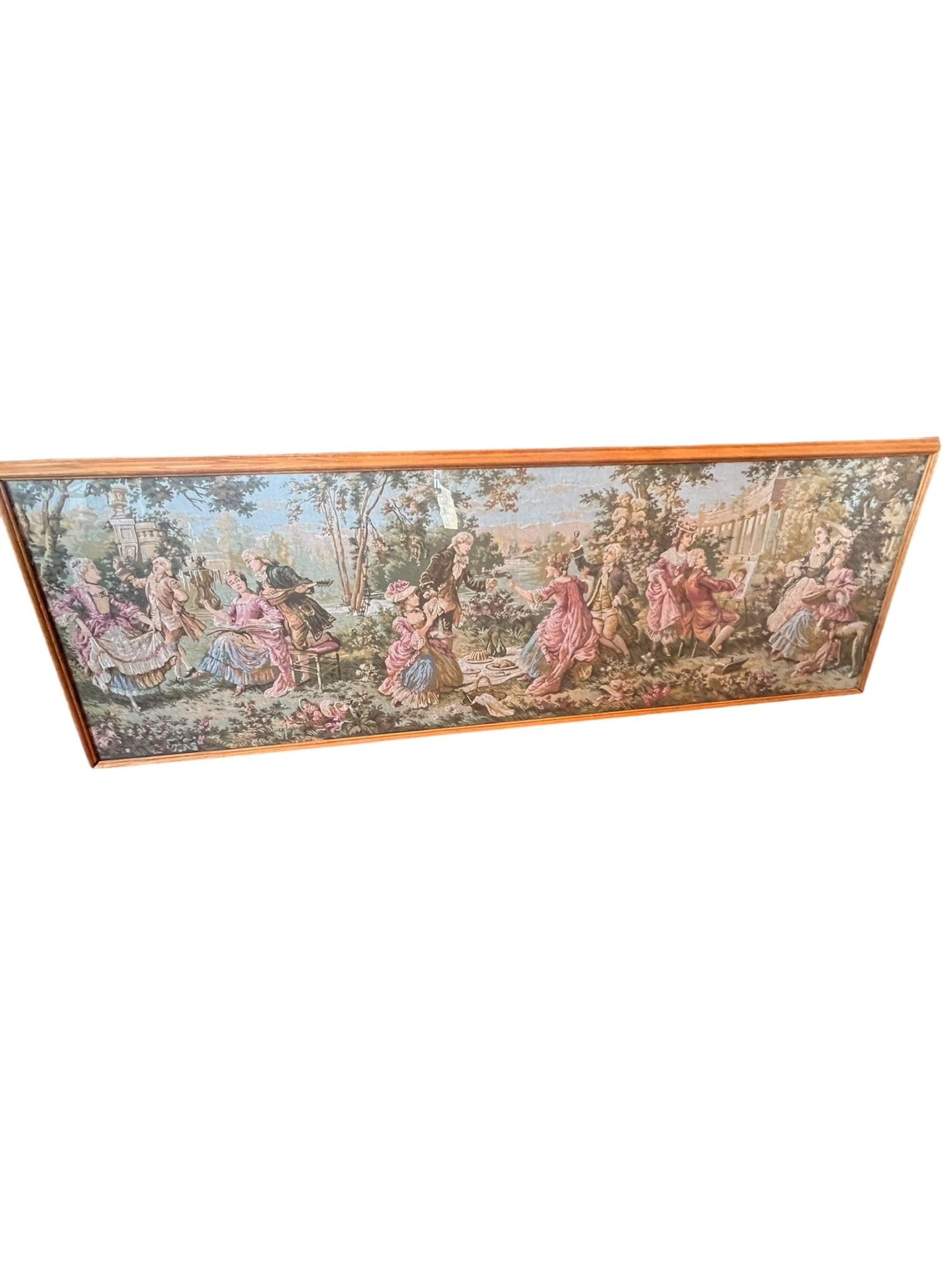 Vintage French Tapestry in Frame (1 of 4)