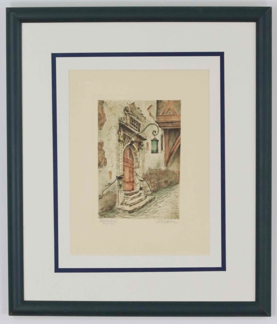 Architectural drawing, Harry Zeegers (1929) (1 of 1)