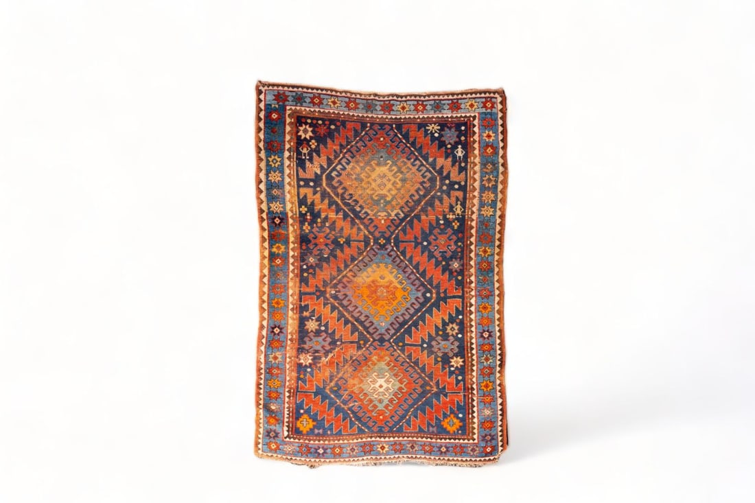 A Caucasian Karabagh rug, 19th C. (1 of 3)