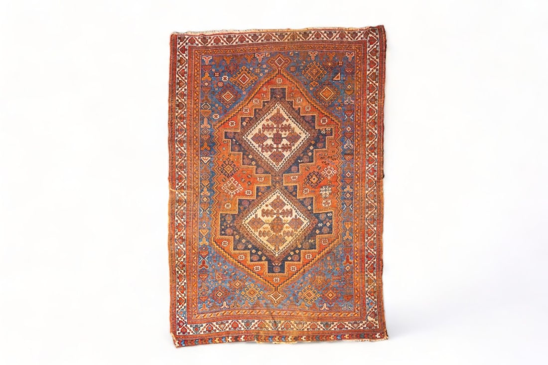 A Persian Afshar rug, 19th Century (1 of 3)