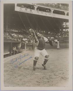 Autographed Roy Campanella 8x10 Photo: Autographed Roy Campanella 8x10" Black and White Photo. Comes with Full Letter of Authenticity from JSA. Signed in ballpoint pen. Authentication Number YY52550