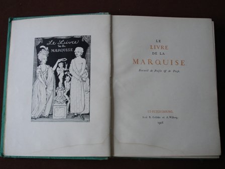 LIVRE DE LA MARQUISE (LE). Recueil de poésies & de - 2