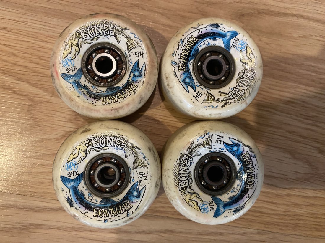 Vintage Powell Peralta Bones 54 Kowalski Skateboard Wheels (1 of 1)