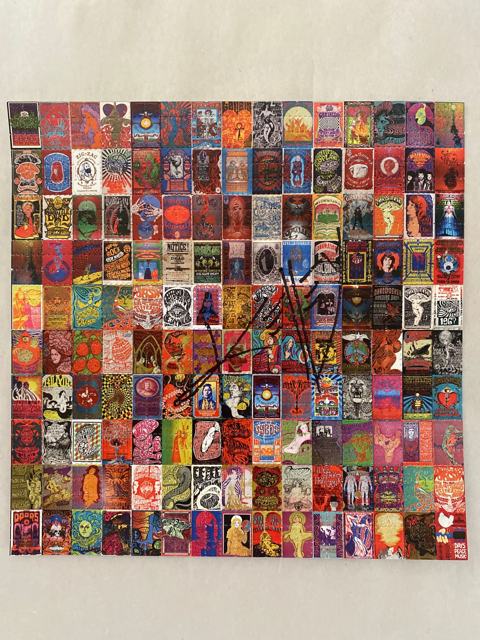 Alton Kelly Autographed LSD Avalon Ballroom Concert Poster Blotter Art (1 of 2)