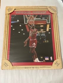 1988 Starline Michael  Jordan Framed Poster (NIB)