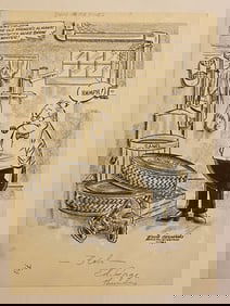 Eddie Germano Original Pencil Drawn Newspaper Comic Art