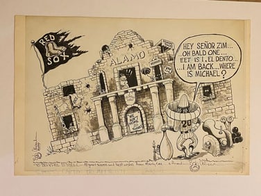 Phil Bissell Original Newspaper Comic Art