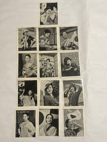 WW2 Japanese Army Pin Up Geisha Girl Photo Cards (13)