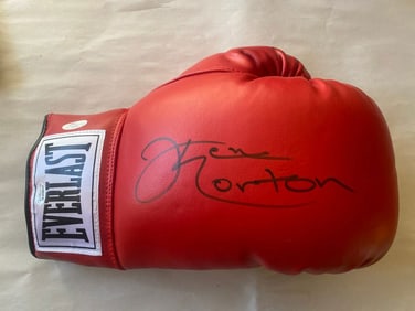 Ken Norton Autographed Boxing Glove JSA COA