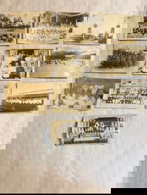 WW2 Japanese Military Ranking Officer Infirmary Photo Lot (10)