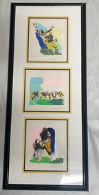 Leroy Neiman Signed Autogrphed Lithographs JSA COA (3)