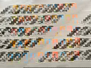 1911 T-206 Reprint Tobacco Card Lot (50 Cards)