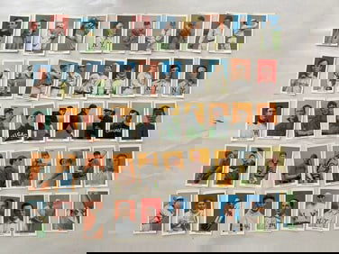 1913 T-206 Reprint Tobacco Card Lot (50 Cards)