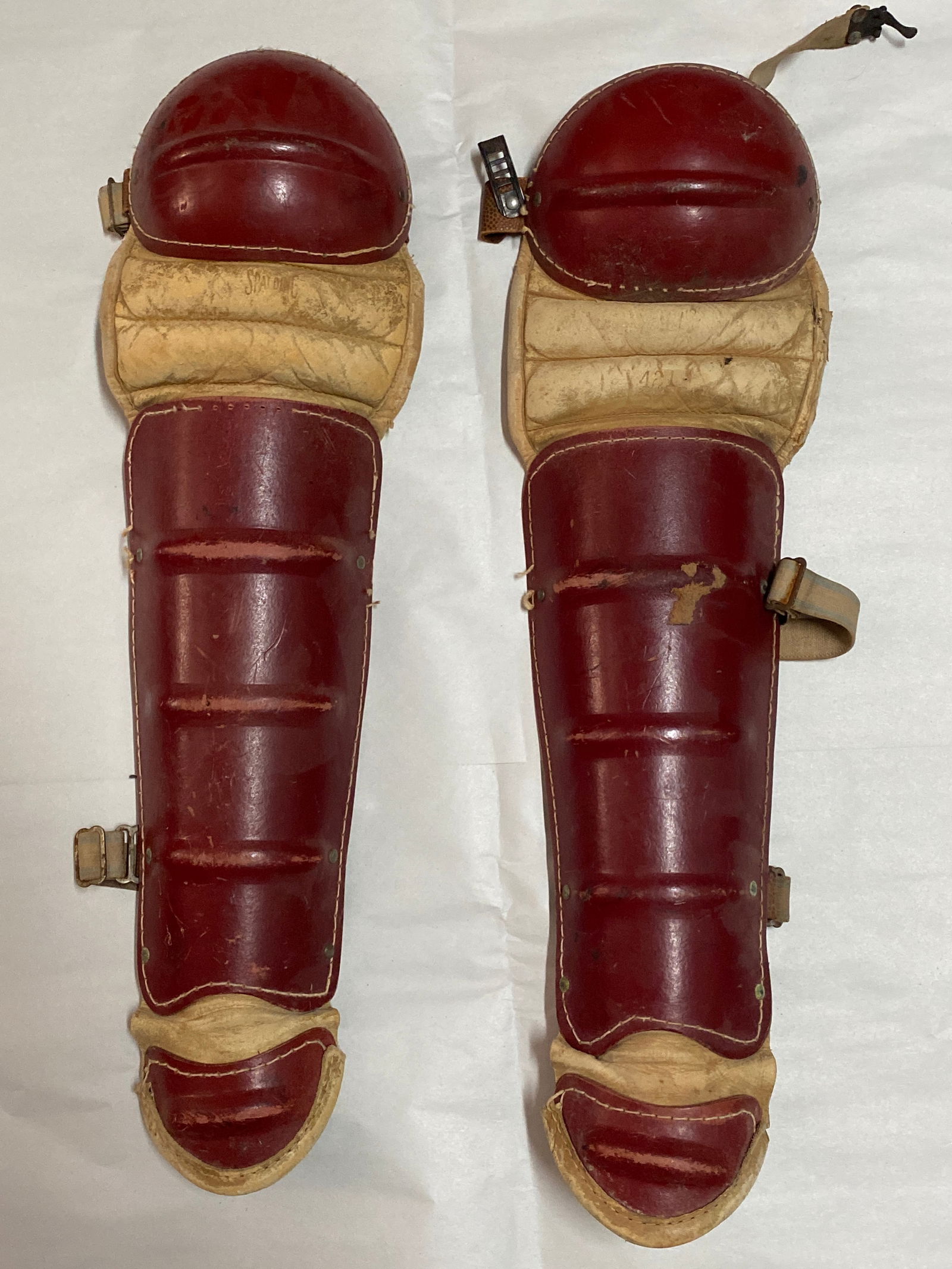 1950's Roy Campenella Brooklyn Dodgers Shin Guards (COA) (1 of 9)