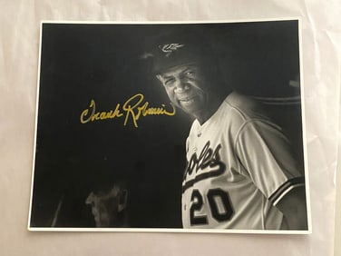 Frank Robinson Signed Autographed Photo