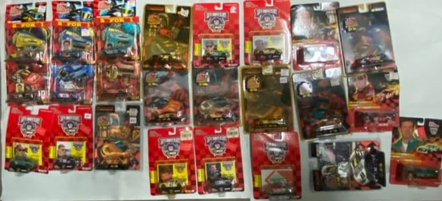 Vintage Nascar Matchbox Car Lot (15): For auction is an exciting lot of 15 vintage NASCAR Matchbox cars, a must-have for any collector or fan of racing memorabilia. These die-cast cars are not just toys but collectible pieces that capture