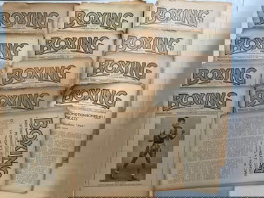 1939 Boxing Magazine Lot (13)
