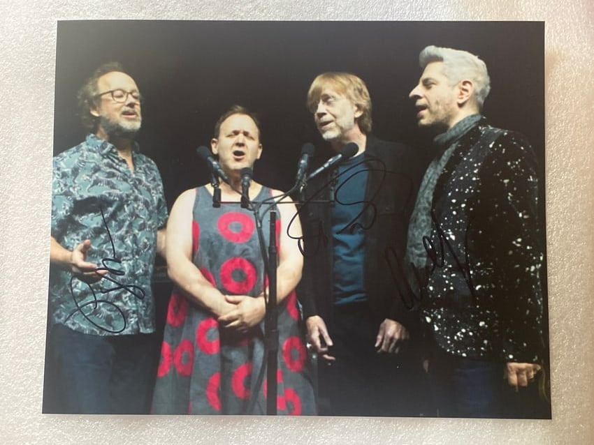 Phish Autographed Band Photo (1 of 4)