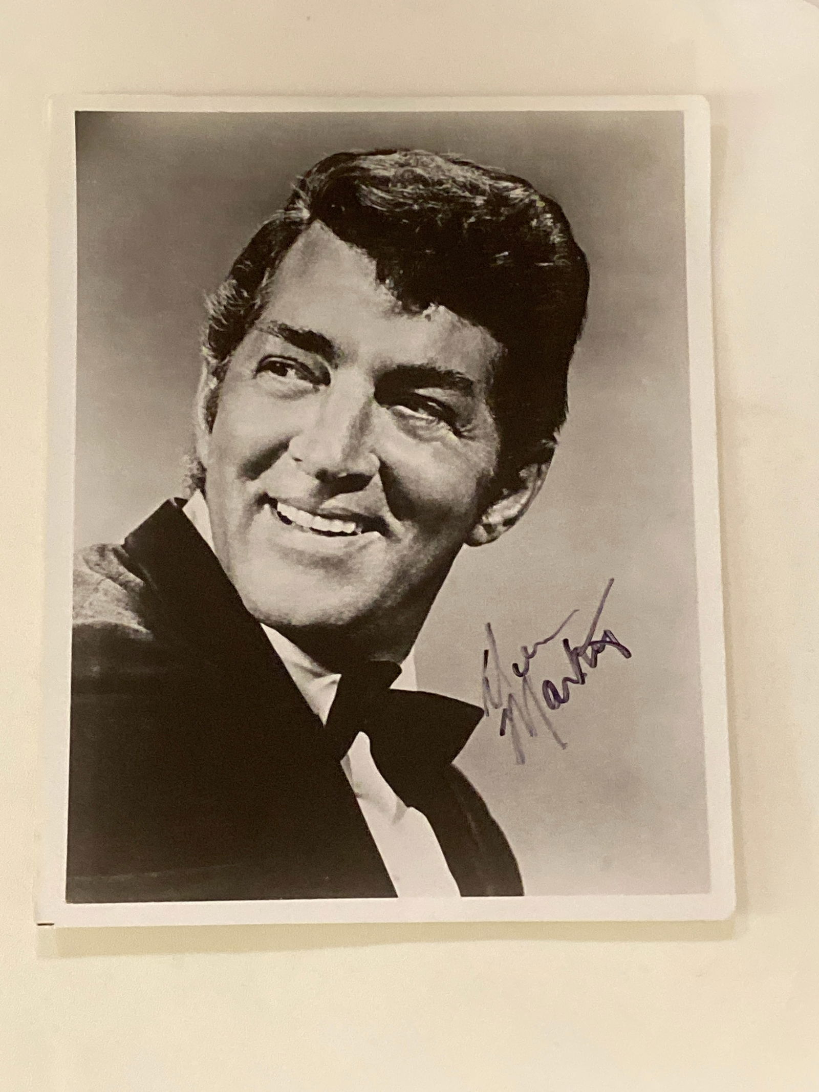 Dean Martin Autographed Photo (1 of 2)