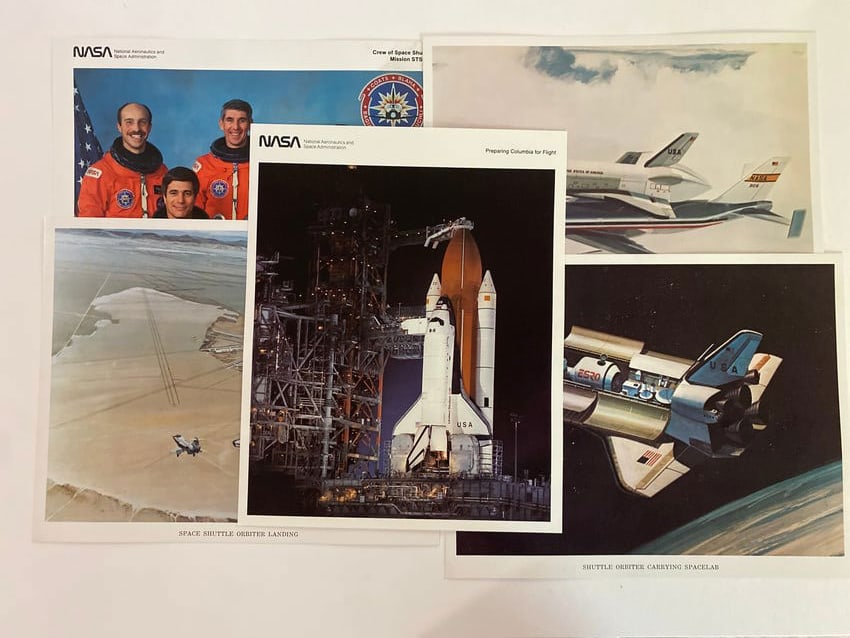 Nasa Space Shuttle Mission Flight Crew Photos (5) (1 of 5)