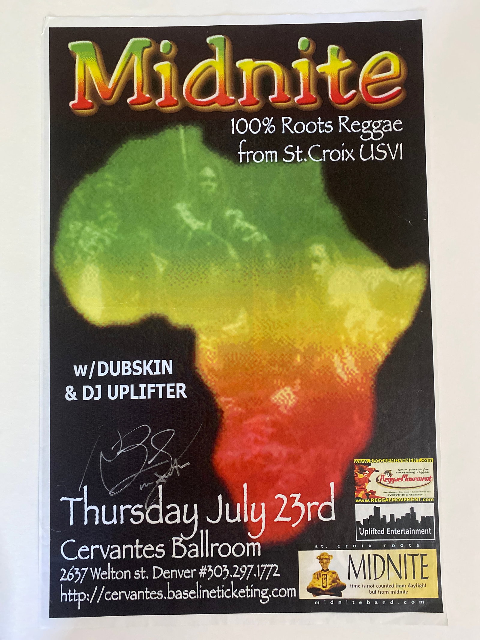 Merl Saunder Autographed Signed Photo (1 of 2)