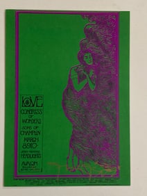 Stanley Mouse Autographed Signed Avalon Ballroom Postcard 1st Printing