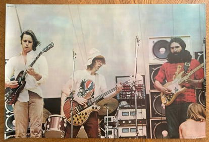 Grateful Dead 1973 RFK Concert  Poster 1st printing