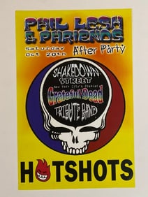 Phil Lesh & Friends Shakedown Afterparty Poster 1st Printing